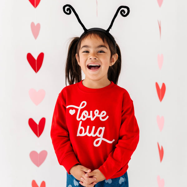 Love Bug Sweatshirt | Red