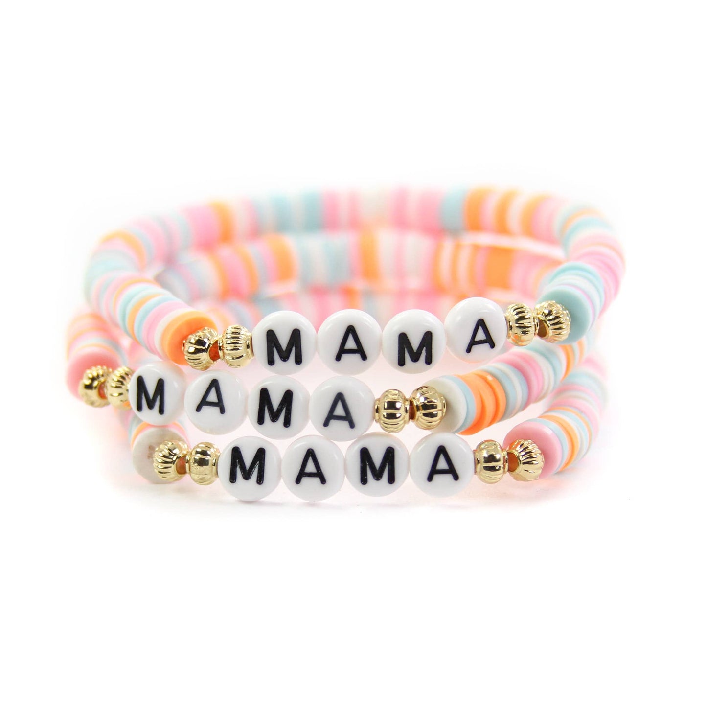 Mama Bracelet- Spring Heishi Bracelet