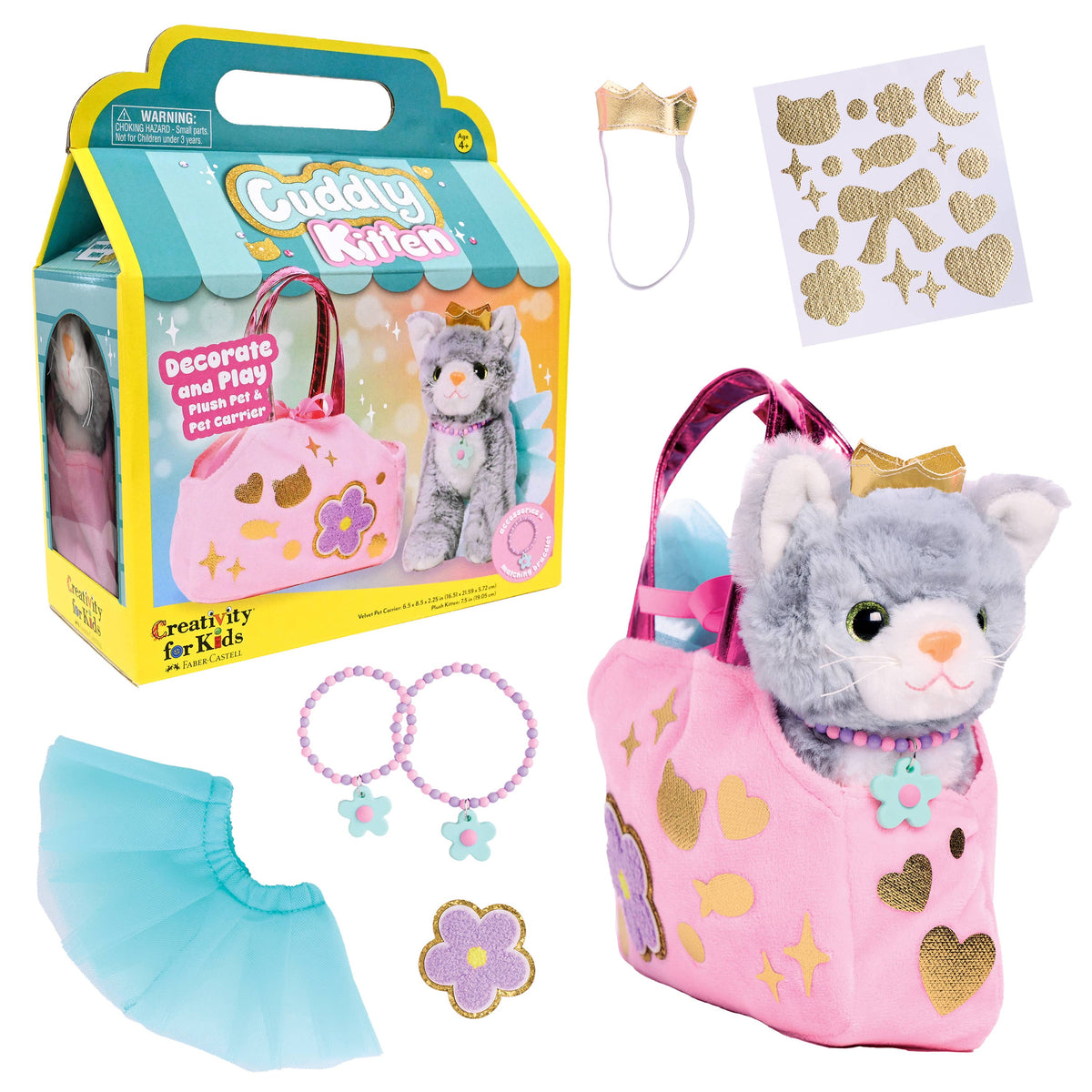 Decorate a Cuddly Kitten Craft