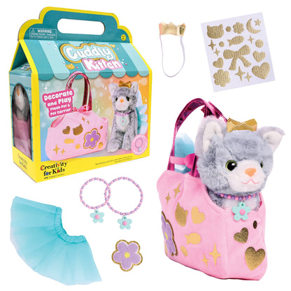 Decorate a Cuddly Kitten Craft
