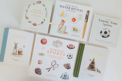 Baby's Tummy Time Sports | A Sports Board Book for Babies