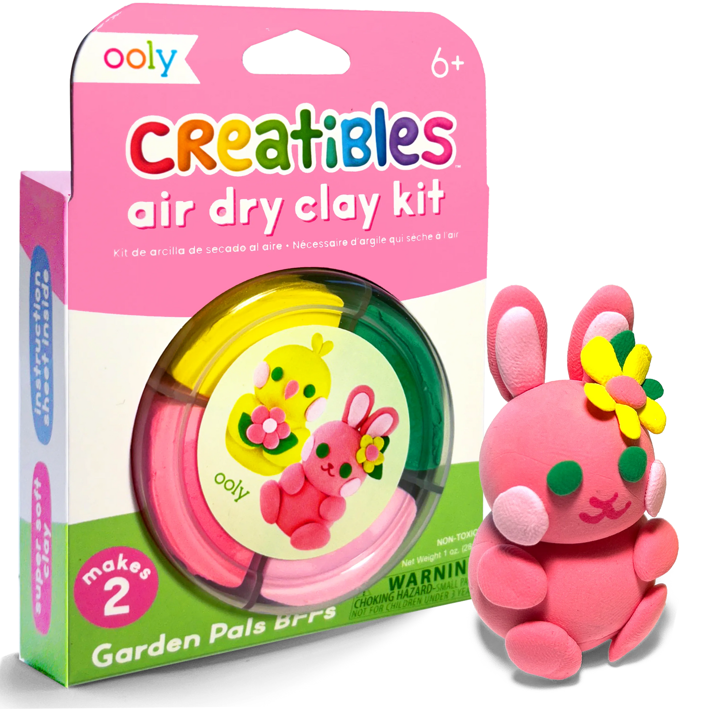 Creatibles Air Dry Clay Kit - Garden Pals BFFs