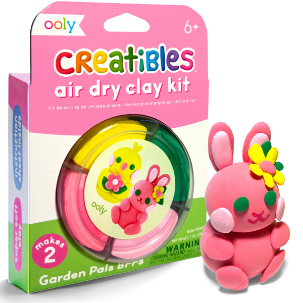 Creatibles Air Dry Clay Kit - Garden Pals BFFs