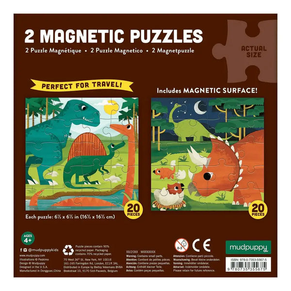 Mighty Dinosaurs Magnetic Puzzle