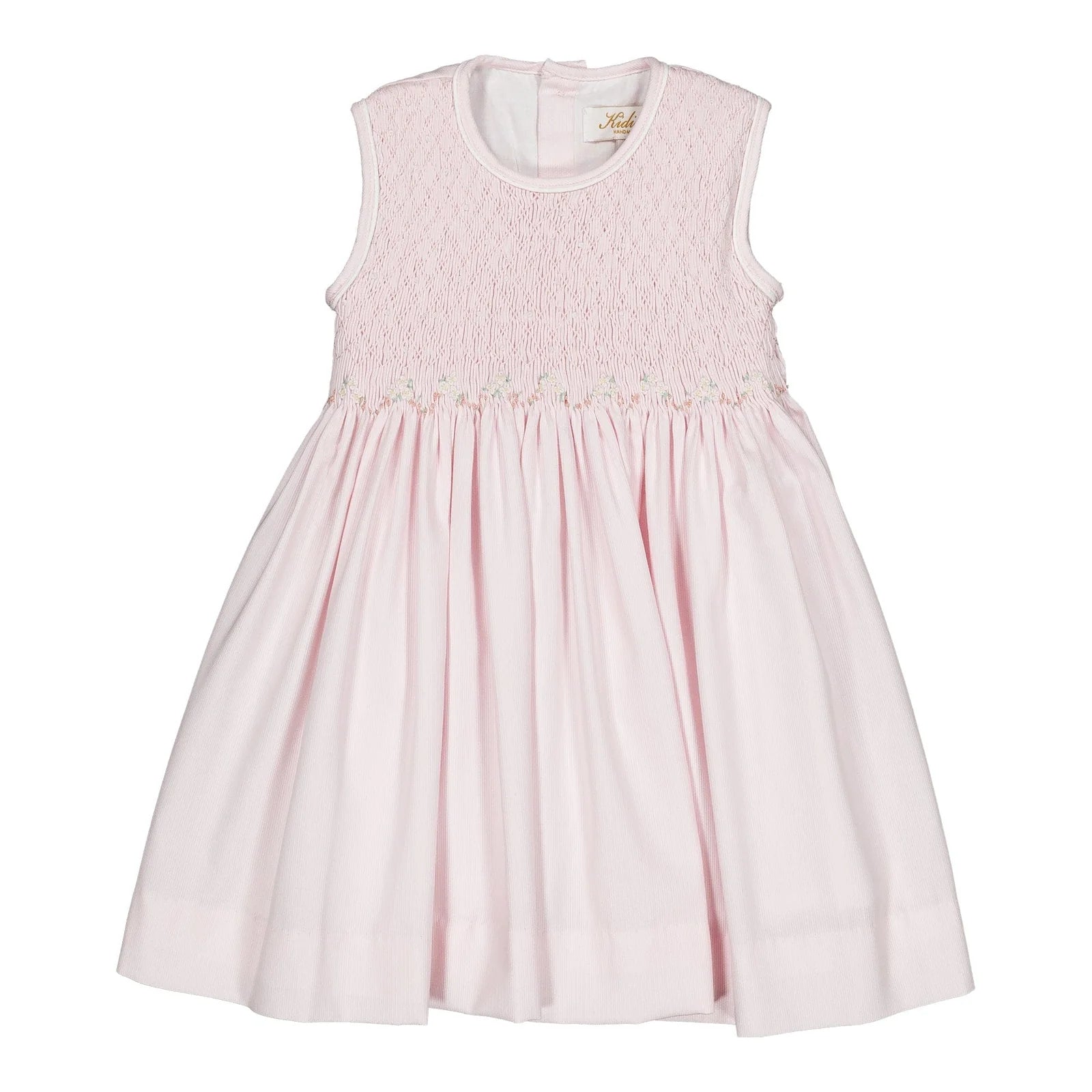 Emma Smocked Dress I Pink Piqué