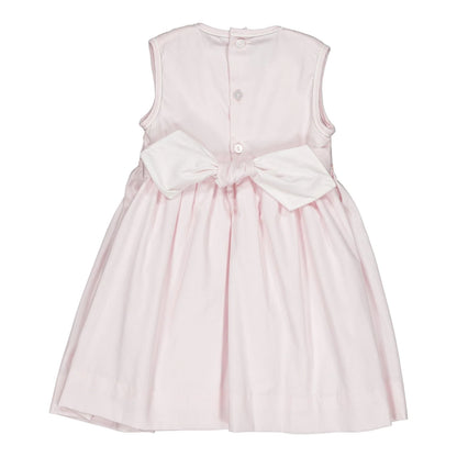 Emma Smocked Dress I Pink Piqué