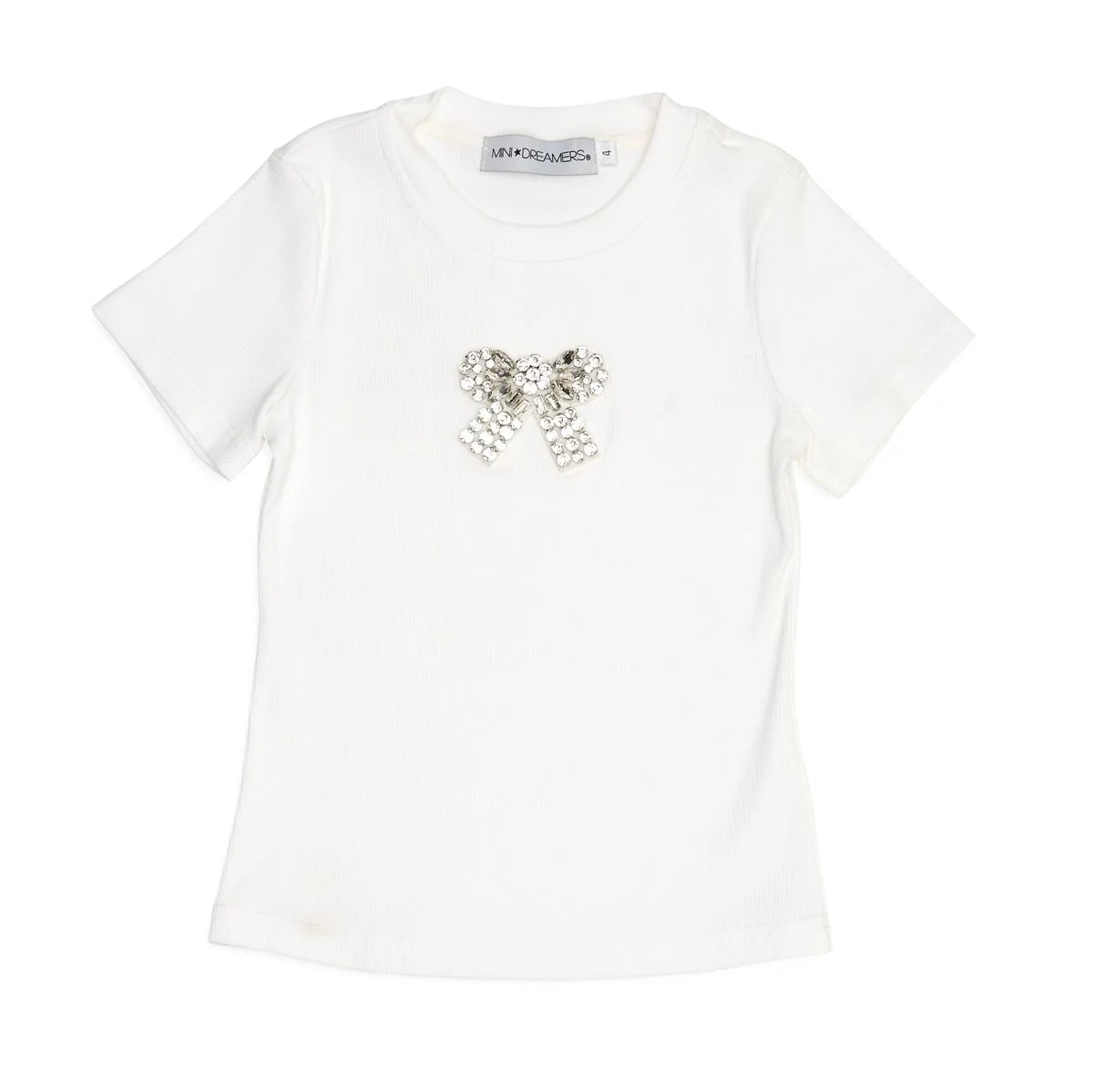 Esme Crystal Bow T-Shirt