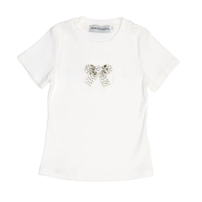 Esme Crystal Bow T-Shirt
