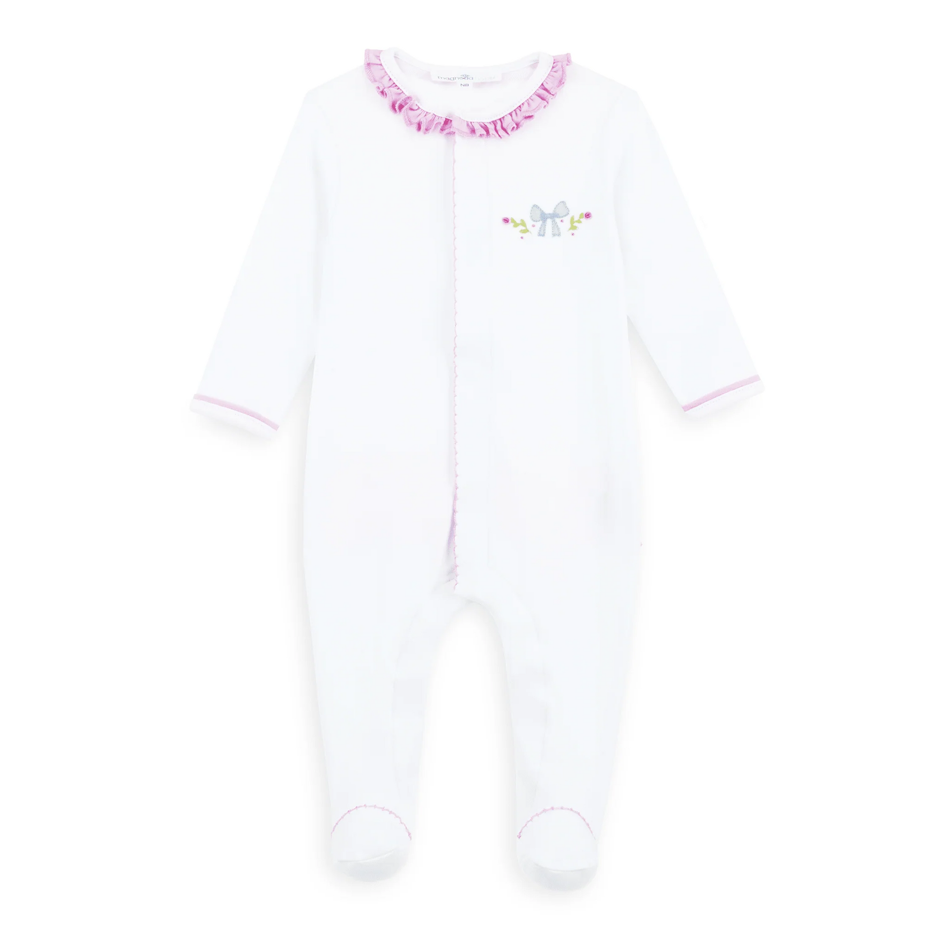 Evelyn's Classics Print Ruffle Footie