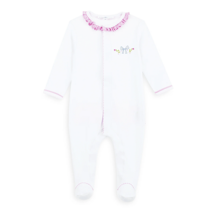 Evelyn's Classics Print Ruffle Footie