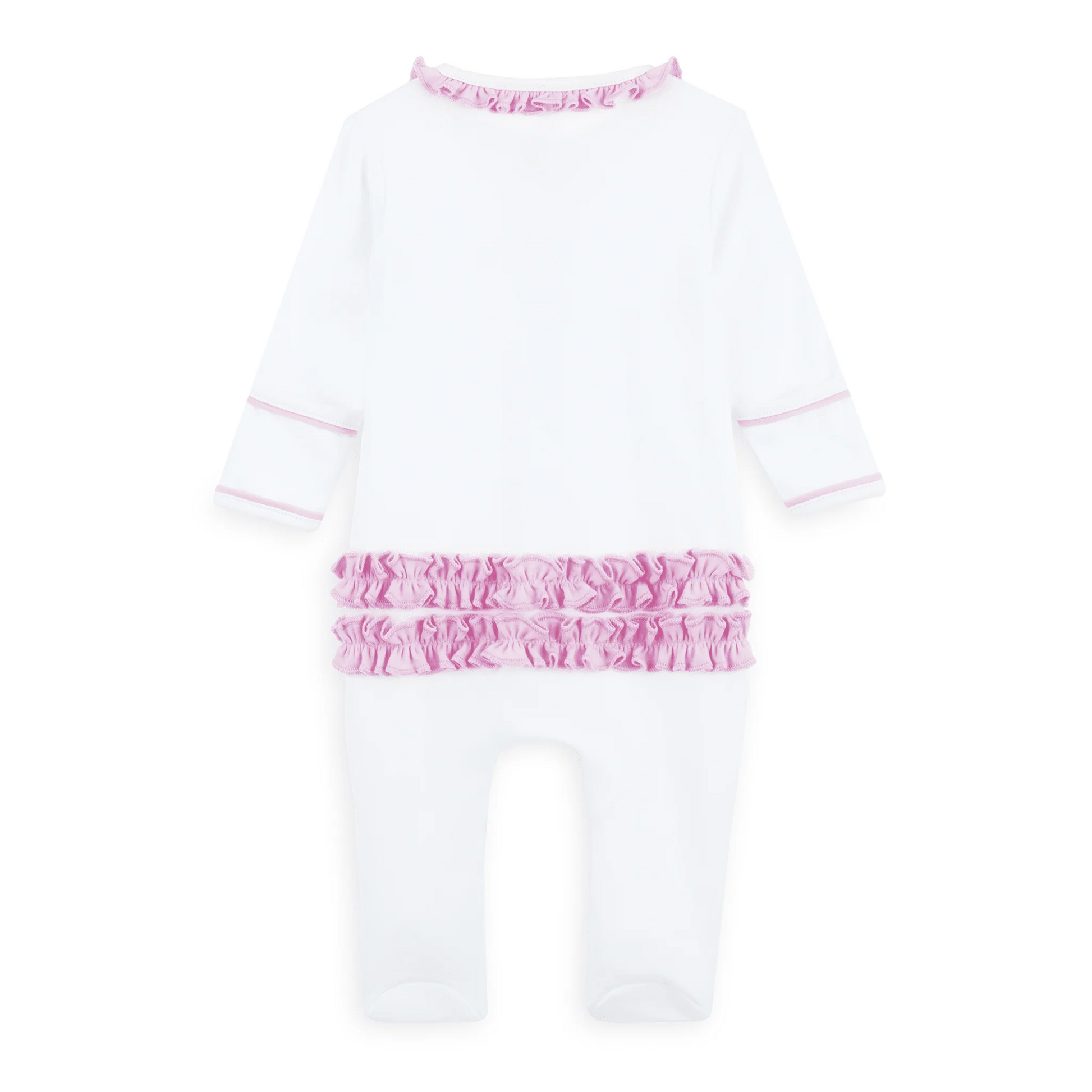 Evelyn's Classics Print Ruffle Footie