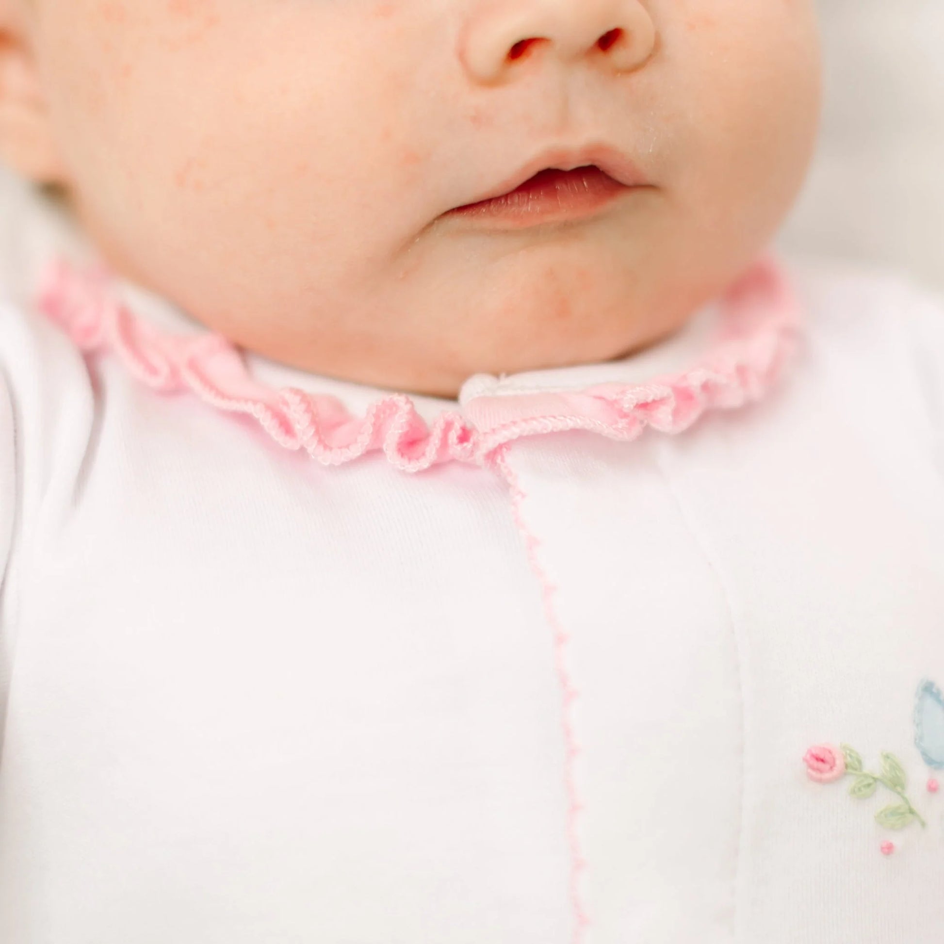 Evelyn's Classics Print Ruffle Footie