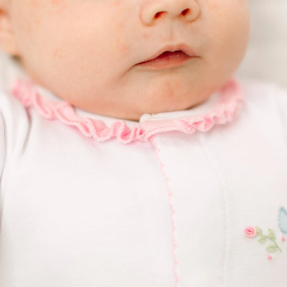 Evelyn's Classics Print Ruffle Footie