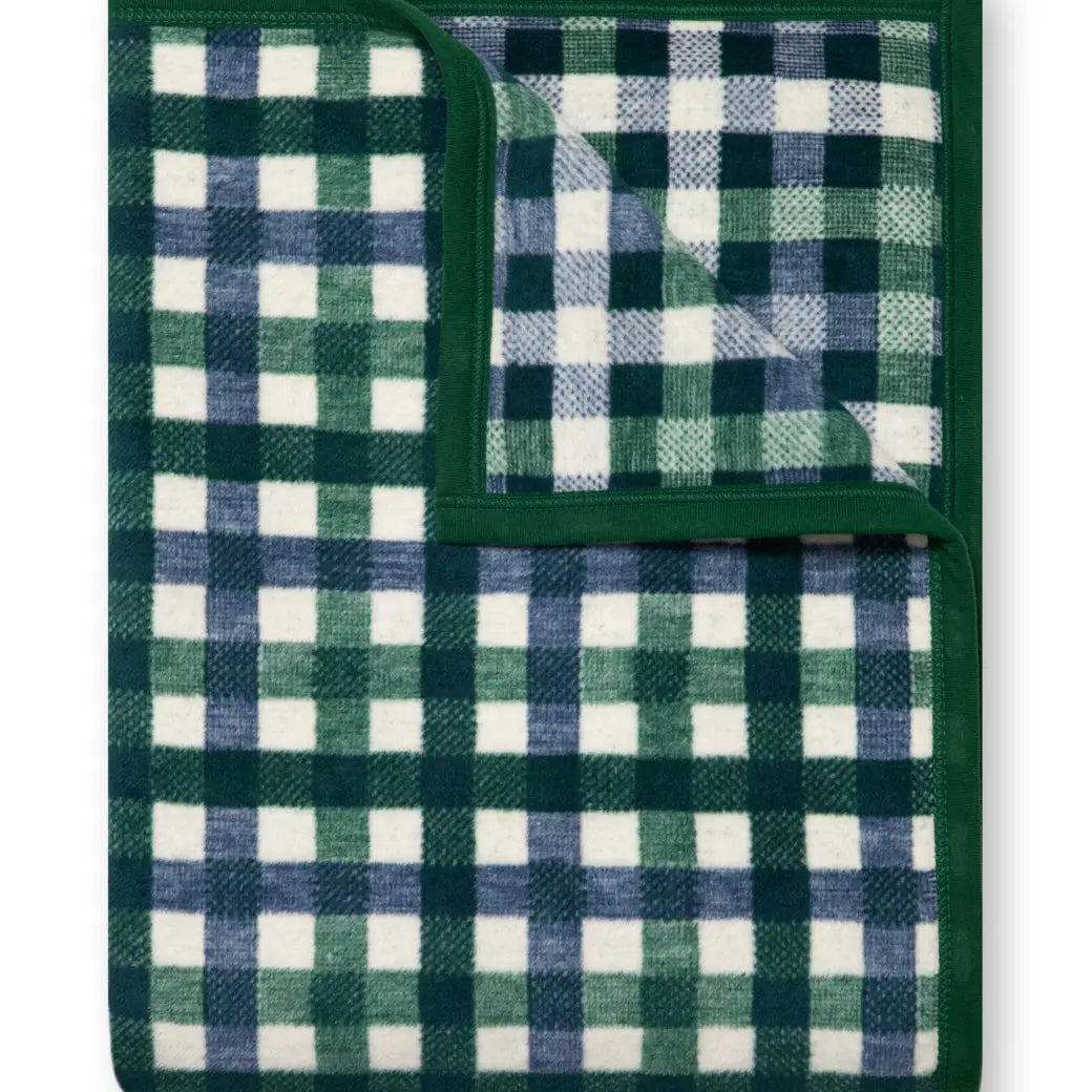 Pine Tree Plaid Blanket