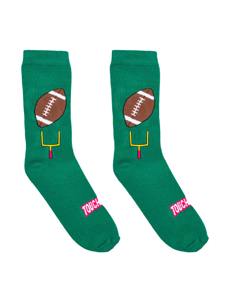 3D Packaged Kids Crew Socks | Football