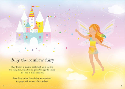 Little Sticker Dolly Dressing Rainbow Fairy