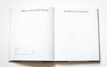 Baby's First Year Memory Book & Photo Album |  Dusty Rose