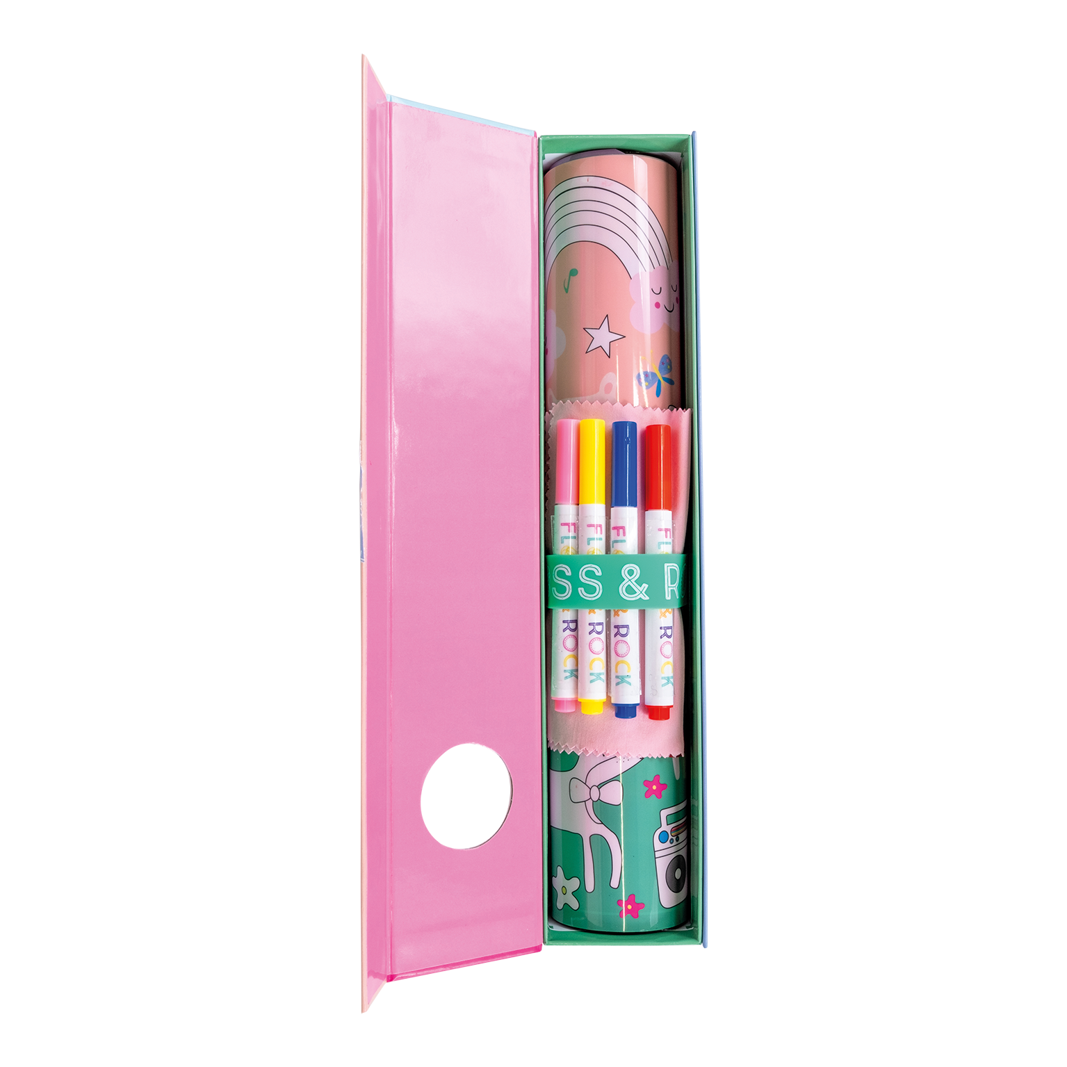 Rainbow Fairy Colouring Fun and Games Mat