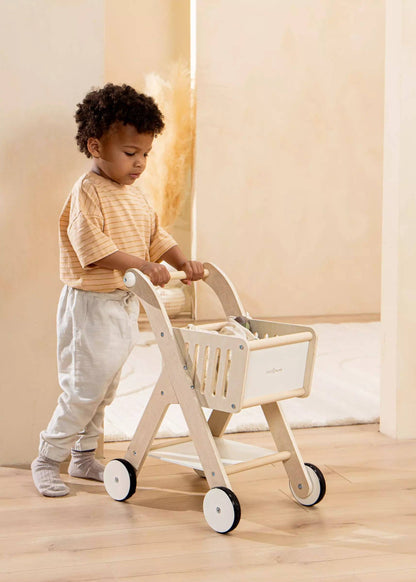 Wooden Shopping Cart | Foam