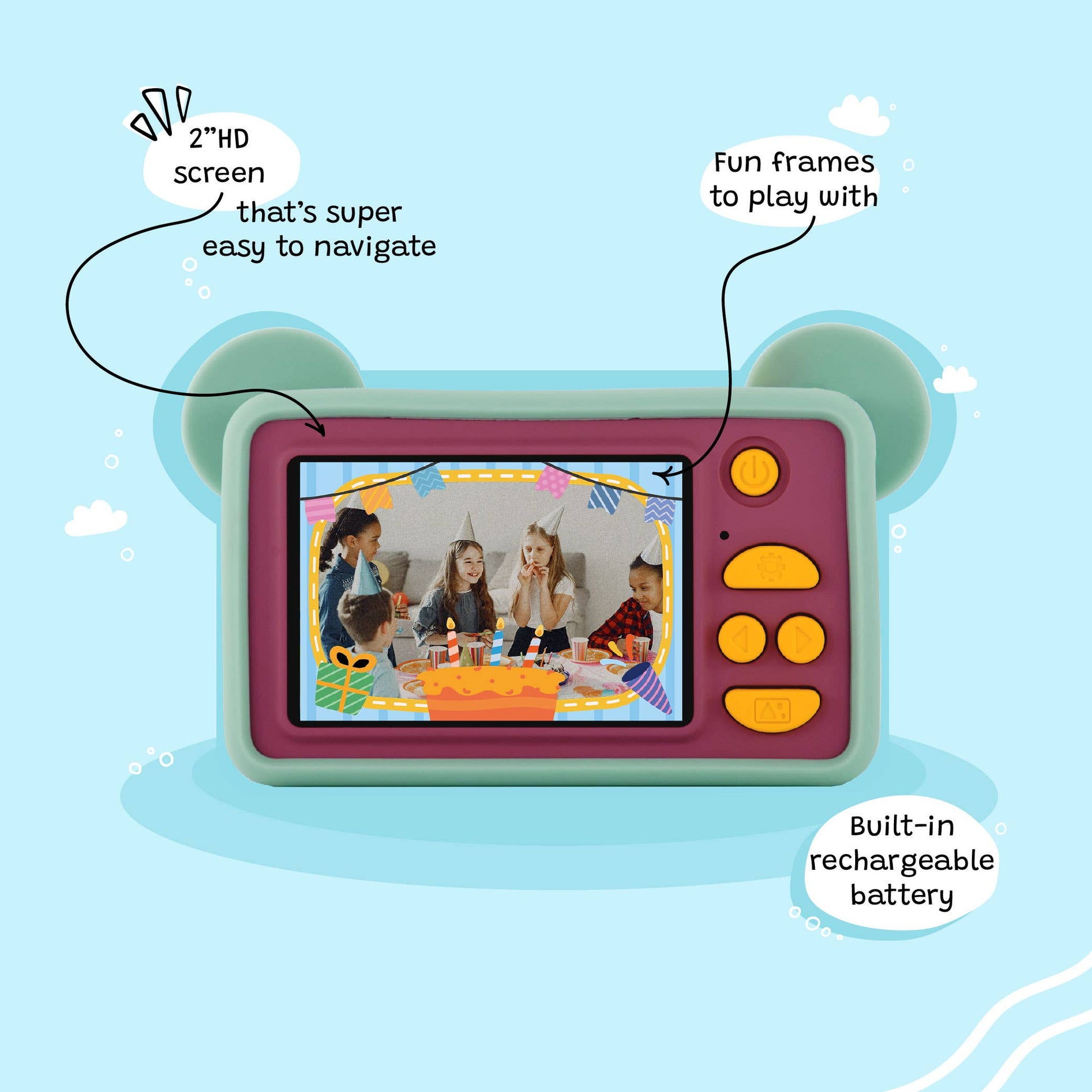 Mikayo the Bear | Kids Digital Camera