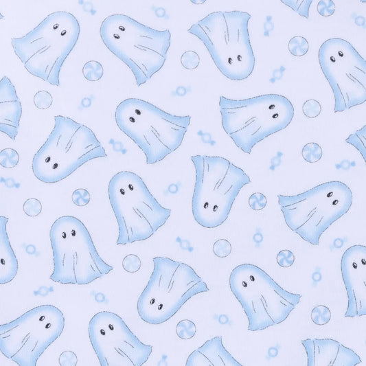 My Little Boo Blue Zipper Footie