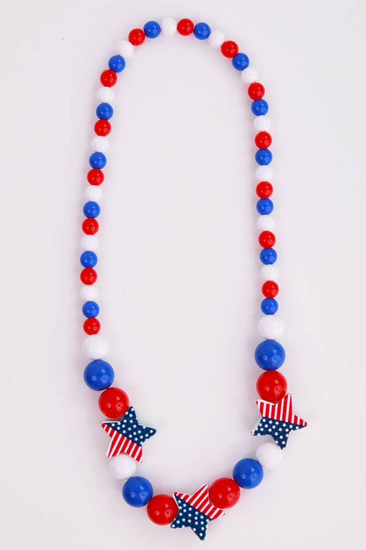 RWB Star Necklace