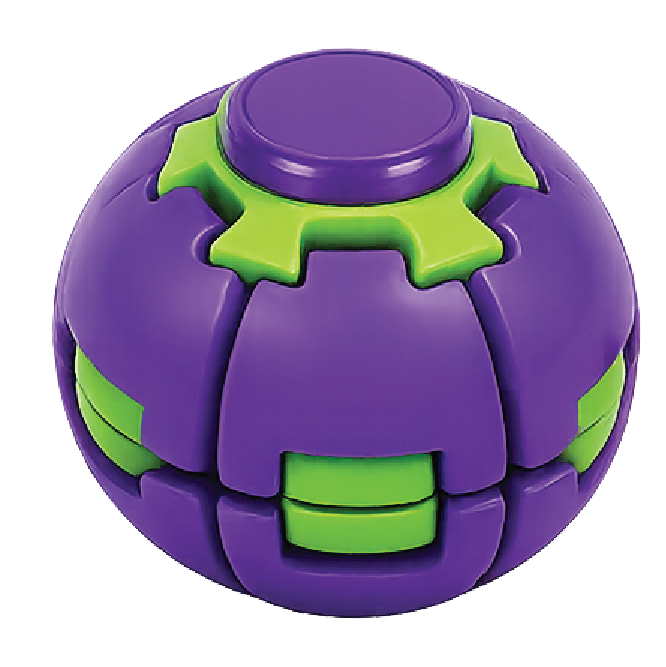 Power Spin Squeeze Fidget Ball | Assorted