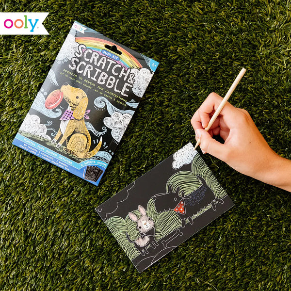 Scratch & Scribble Art Kit | Playful Pups