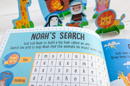 My Bible Stories Activity Book | Pink