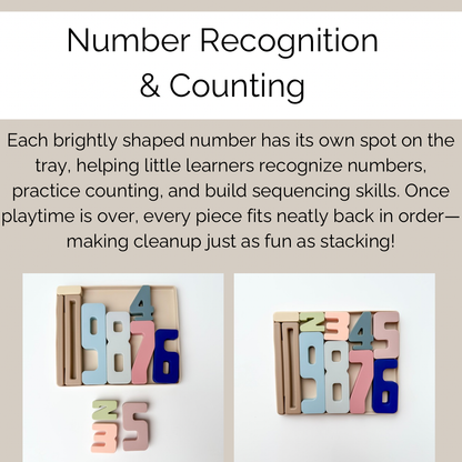 Wyatt Number Stacking Blocks