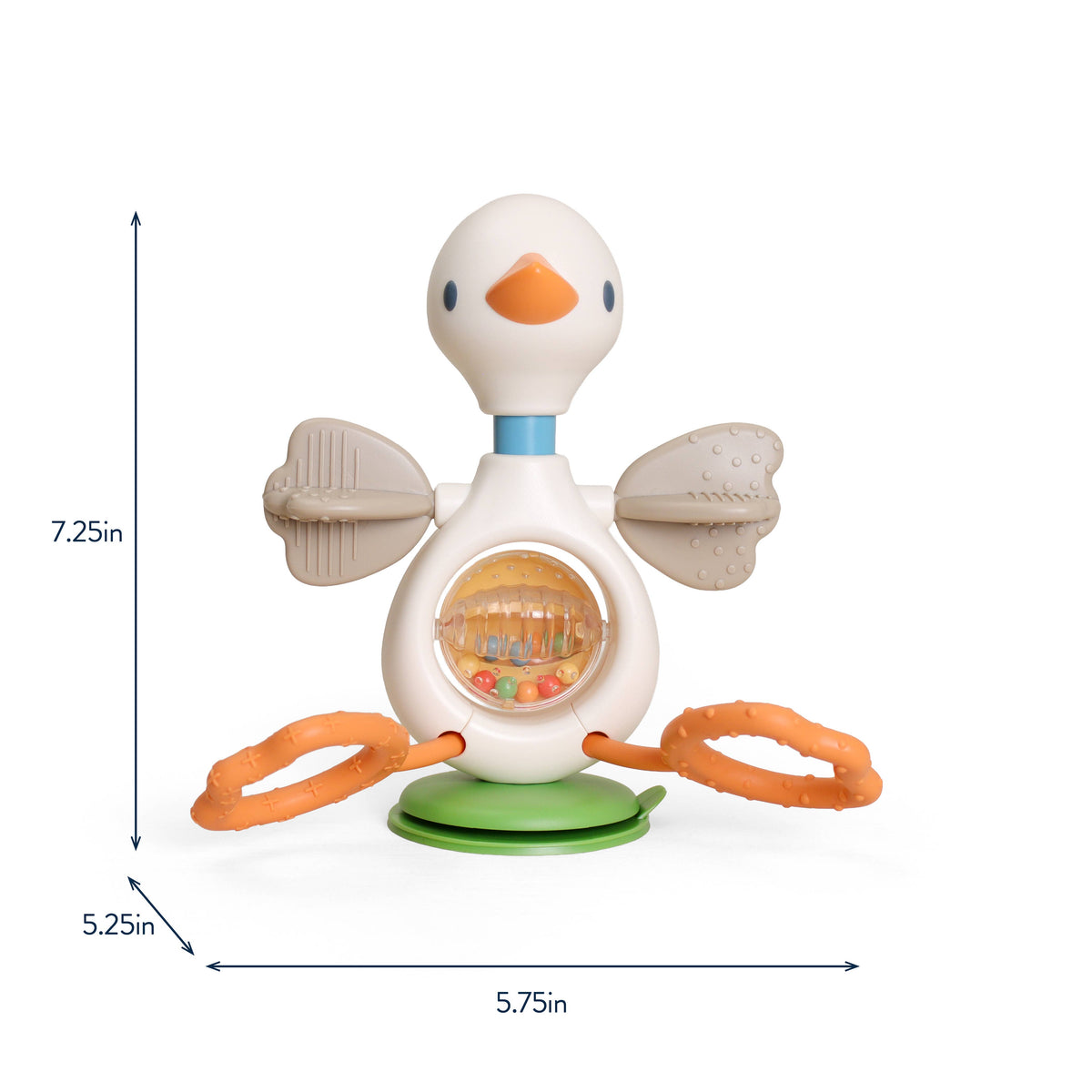 Itzy Twist & Bop™ | High Chair Sensory Toy Goose