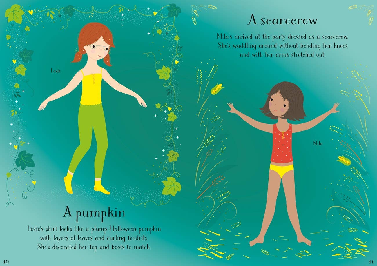 Little Sticker Dolly Dressing Halloween | Usborne