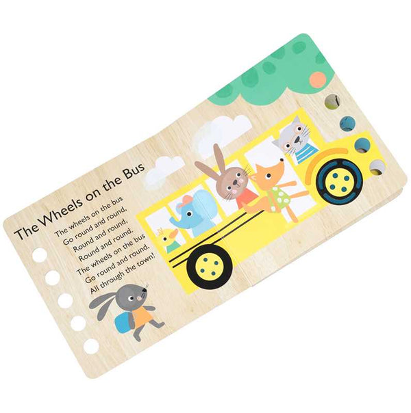 Touch and Trace Nursery Rhymes: The Wheels on the Bus by