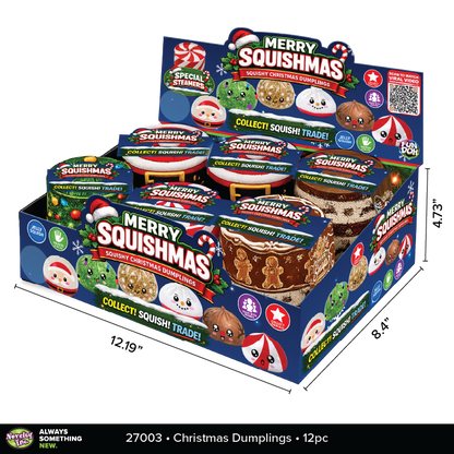Fun Doh Christmas Dumpling Squishy Toy