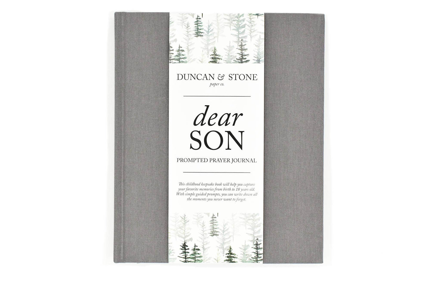 Dear Son Childhood Keepsake Book | Cream