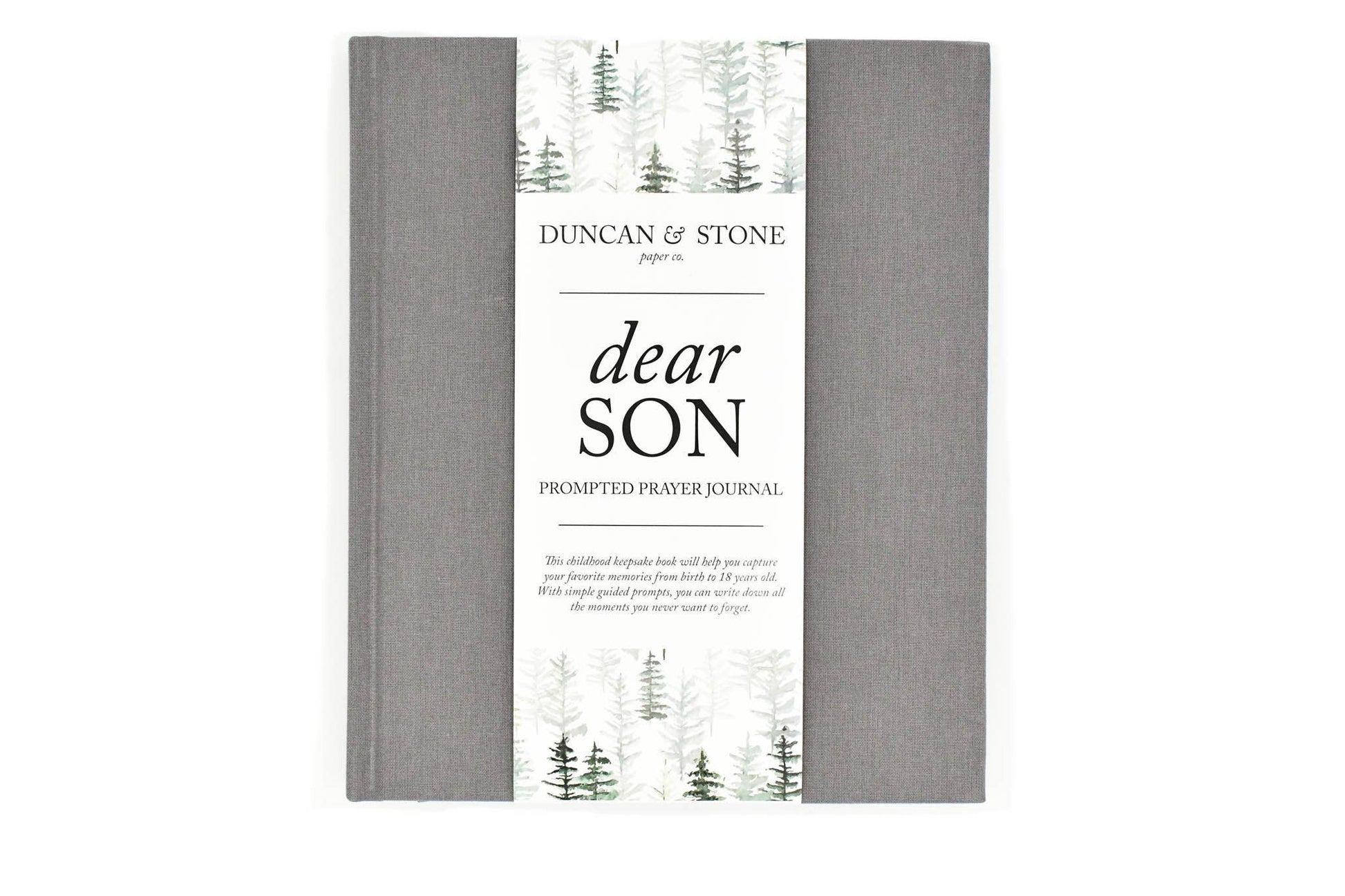 Dear Son Childhood Keepsake Book | Cream