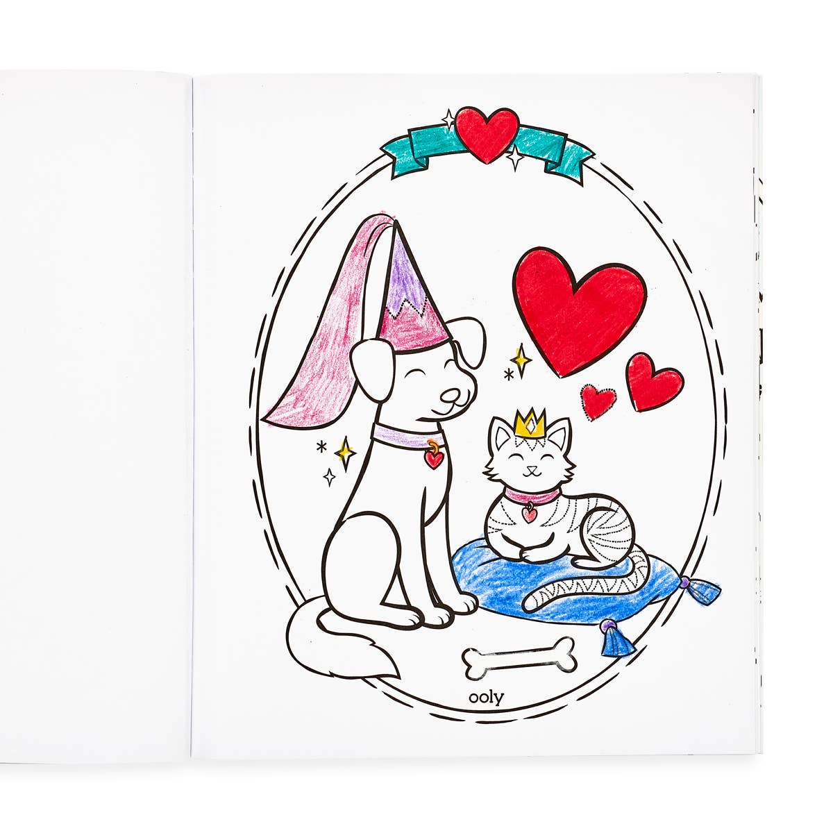 Color-in' Book - Princesses & Fairies