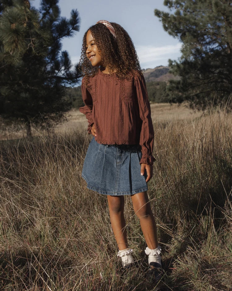 CECILE BLOUSE MULBERRY