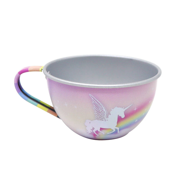 Unicorn Dreamer 15 Piece Tin Tea Set In Carry Case