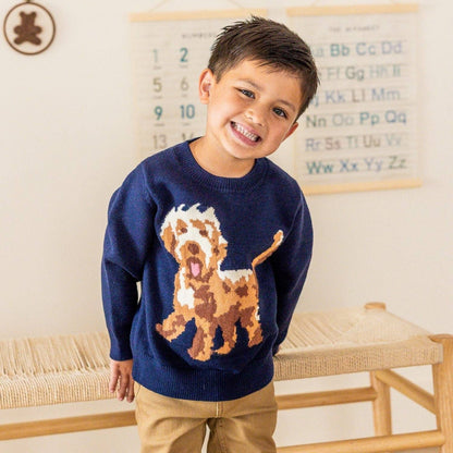 Vintage Puppy Sweater