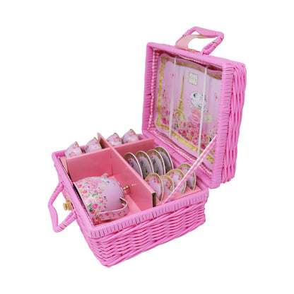 Claris The Chicest Mouse In Paris Picnic Basket Tea Set | Pack of 2