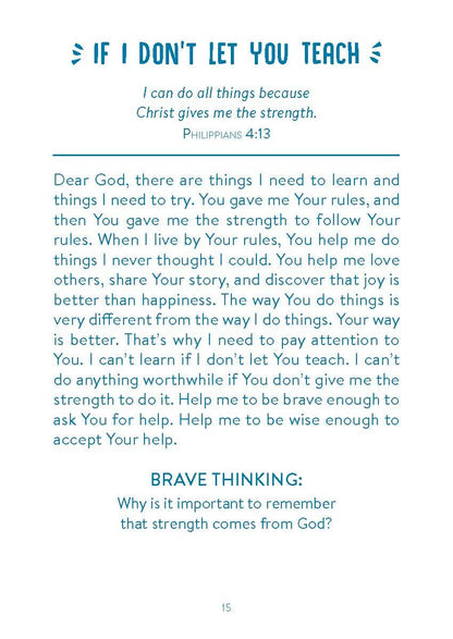 3-Minute Prayers for Brave Boys