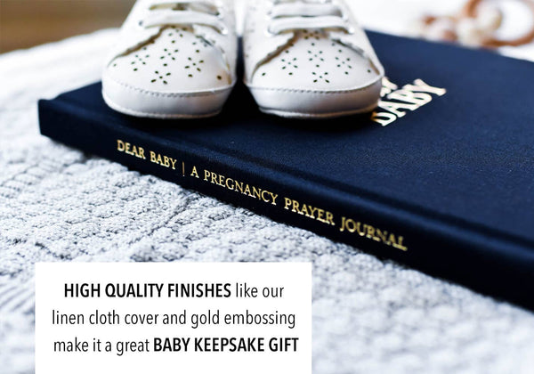 Dear Baby: A Pregnancy Prayer Journal & Memory Book for Moms | Ivory