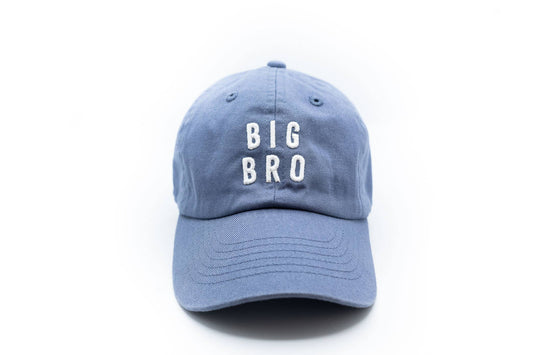 Dusty Blue Big Bro Hat: Toddler (1Y-4Y)