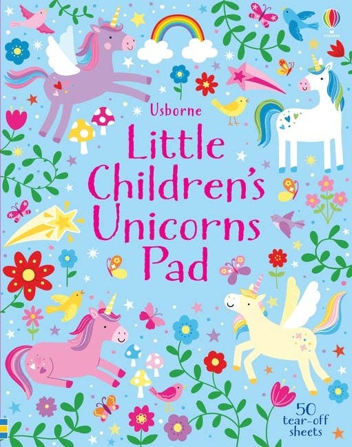 Little Children's Unicorns Pad | Usborne