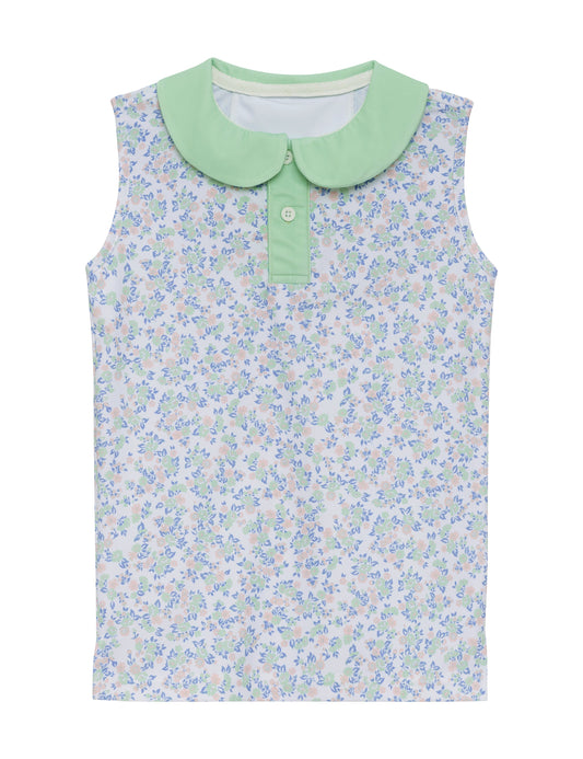 floral girly girl tank