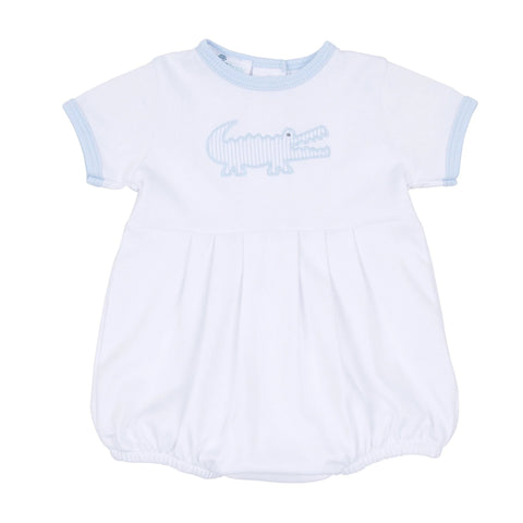 Gator Applique Bubble | Light Blue