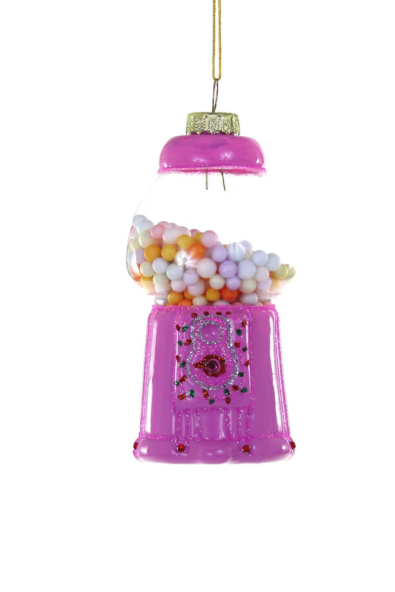 Gilded Gumball Machine Ornament