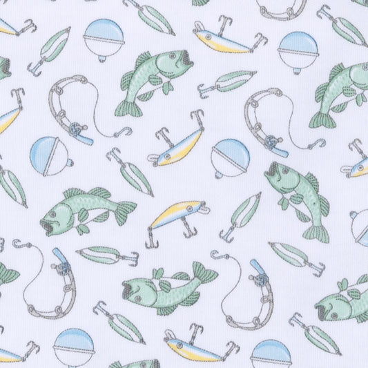 Hook, Line, & Sinker Sleeveless Bubble | Blue