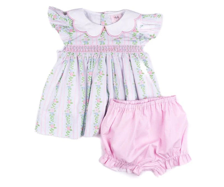 Sidney Floral I Diaper Set